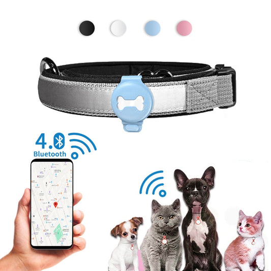 Optimize product title: Bluetooth Pet GPS Tracker - Smart Locator for Dogs and Cats - Anti-Lost Record Tracking Tool with Brand Pet Detection - Wearable and Compatible with Birds